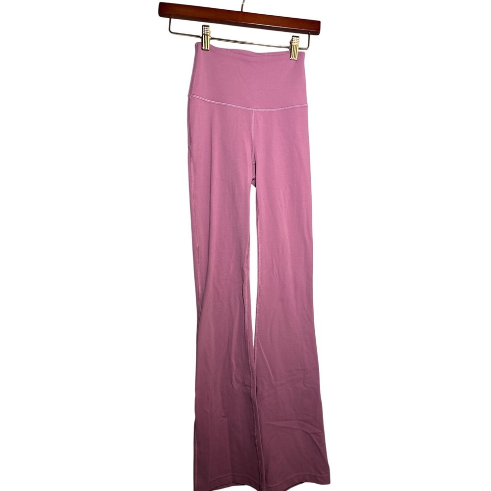 lululemon athletica Pink High-Rise Flare Track Pants